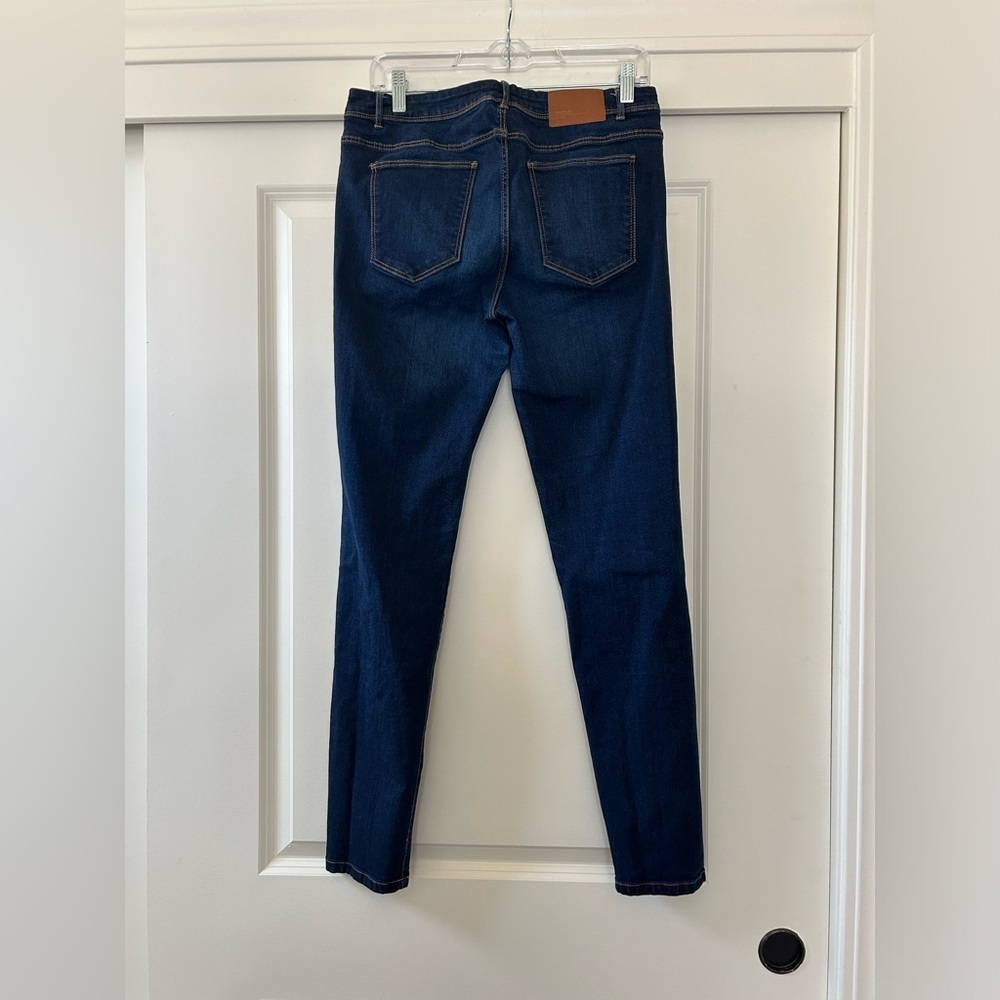 Zara Blue Skinny Jeans Classic Fit - Picture 2 of 4